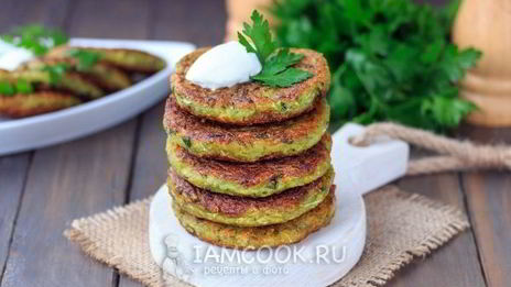 оладьи из кабачков без яиц