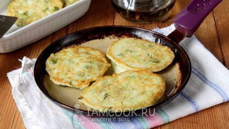 оладьи из кабачков на простокваше