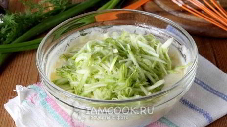 оладьи из кабачков на простокваше