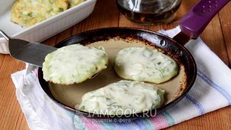 оладьи из кабачков на простокваше