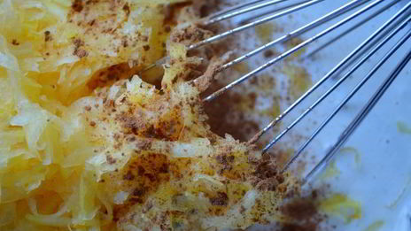 оладьи из кабачков с мандариновым джемом