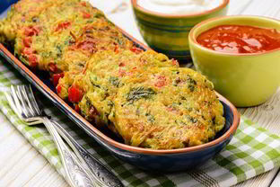 Оладьи из кабачков с манкой