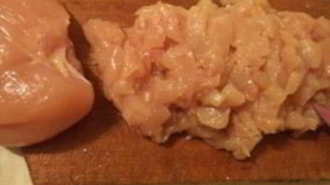 оладьи из куриного фарша