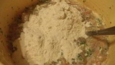 оладьи из куриного фарша