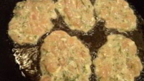 оладьи из куриного фарша