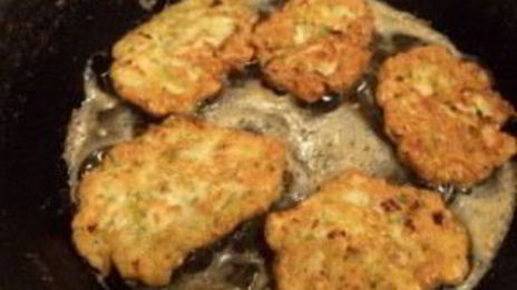 оладьи из куриного фарша