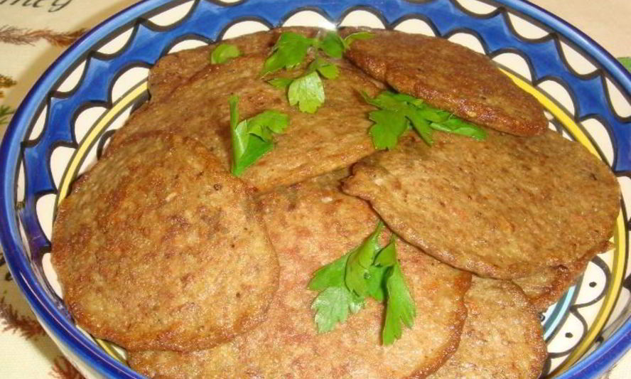 Рецепт оладий из куриной печени