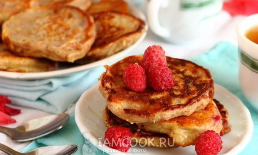 Рецепт оладий из овсяной каши