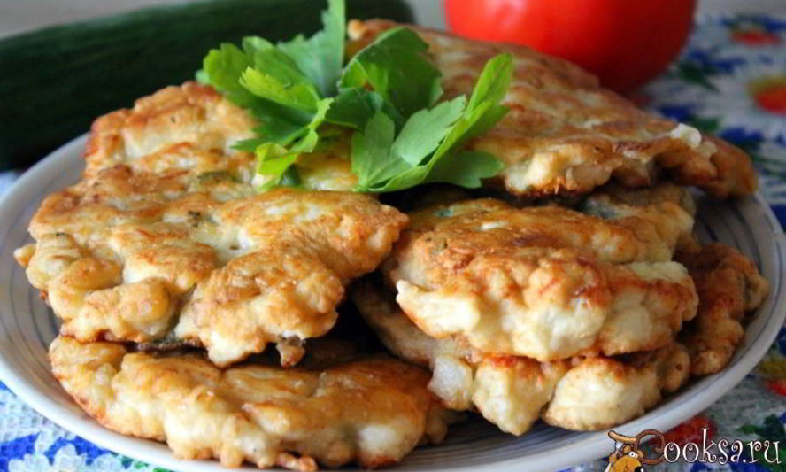 Рецепт оладий из рубленой курицы