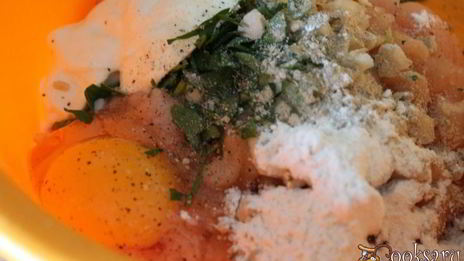 оладьи из рубленой курицы
