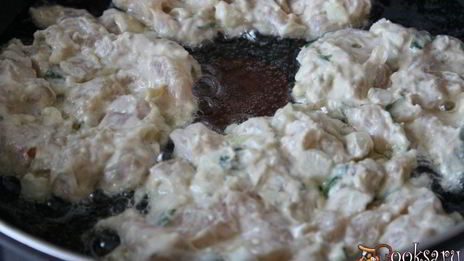 оладьи из рубленой курицы