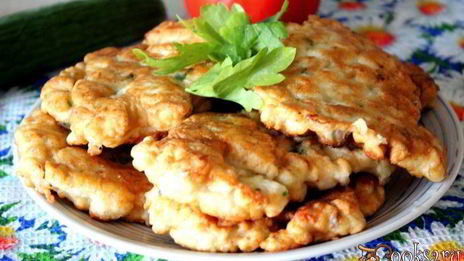 оладьи из рубленой курицы