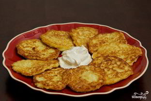 Оладьи из цветной капусты