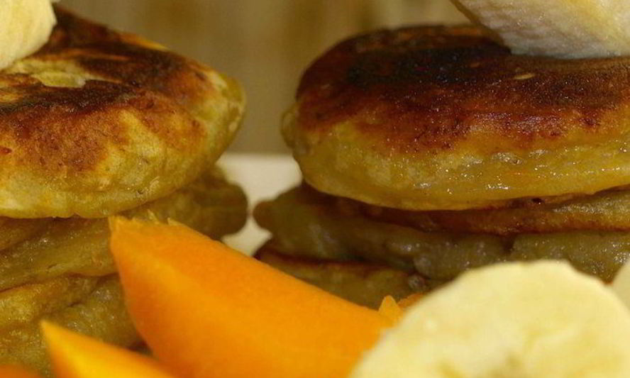 Рецепт оладий из тыквы и банана