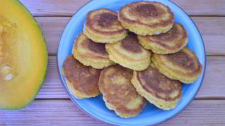 Оладьи из тыквы постные