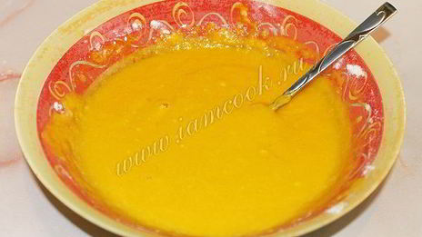 оладьи из вареной тыквы