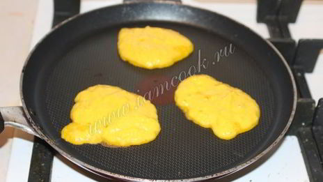 оладьи из вареной тыквы