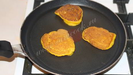 оладьи из вареной тыквы