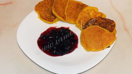 оладьи из вареной тыквы