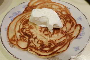 Оладьи кефирные