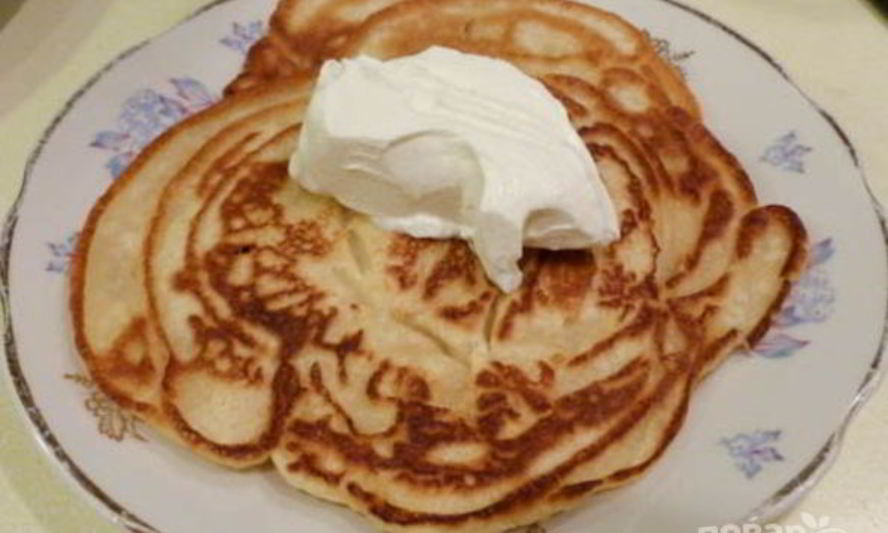 Рецепт оладий кефирных