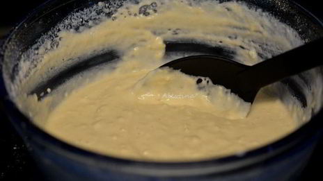 оладьи на греческом ванильном йогурте