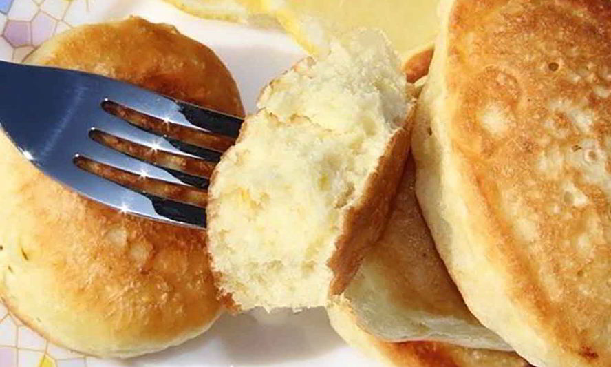 Рецепт оладий на кефире без яиц