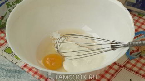 оладьи на кефире и сметане