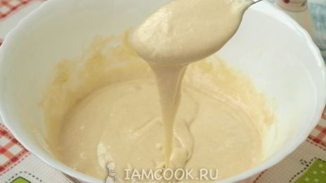 оладьи на кефире и сметане