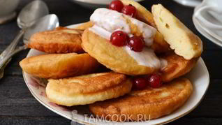 Оладьи на молоке без соды