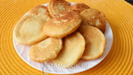 оладьи на молоке без соды