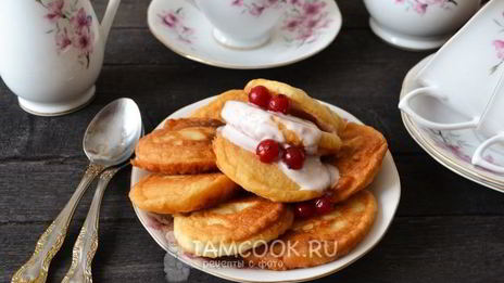 оладьи на молоке без соды