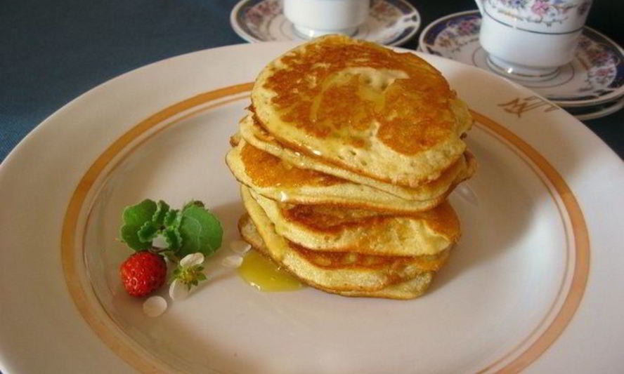 Рецепт оладий на молоке с корицей