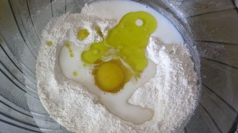 оладьи на молоке с корицей