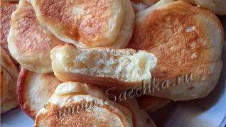 Оладьи на ряженке