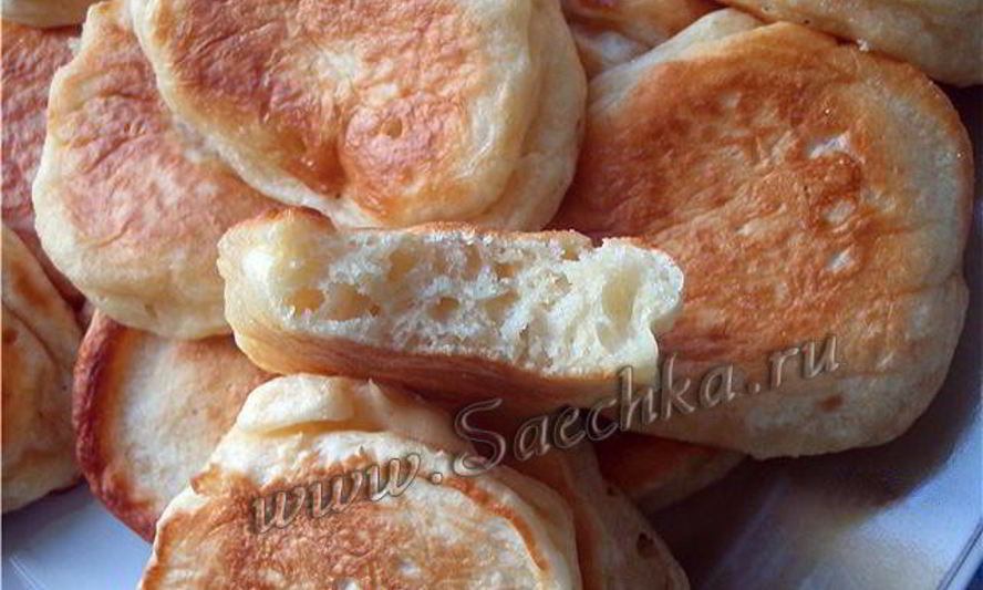 Рецепт оладий на ряженке