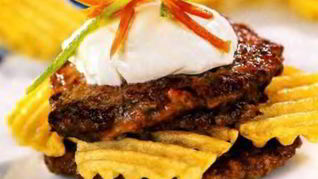 Оладьи печеночные с луком