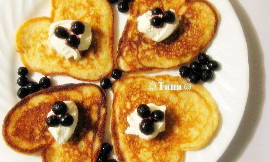 Рецепт оладий по-итальянски с рикоттой и цедрой лимона