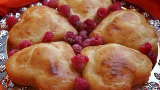 Оладьи с джемом в духовке