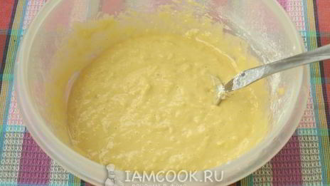 оладьи с грушами