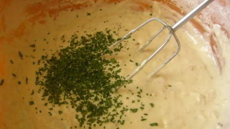 оладьи с луком