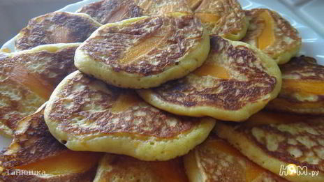 оладьи с тыквенным припеком