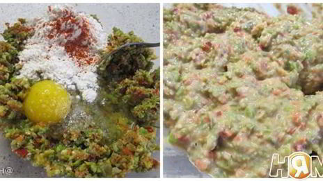 овощные оладьи с йогуртовым соусом