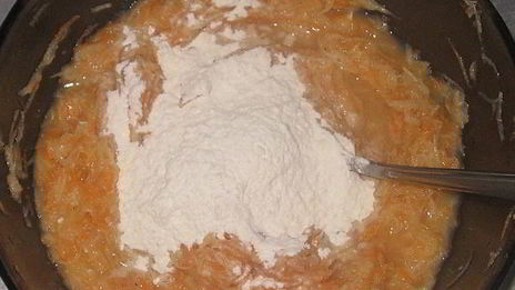 овощные оладьи