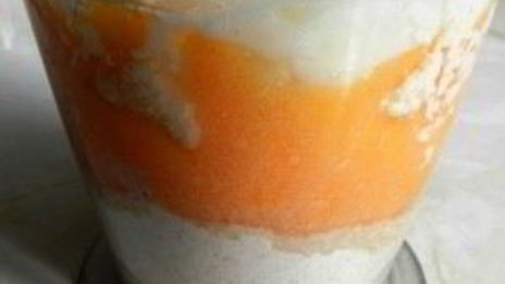 овсяные оладьи с черной смородиной