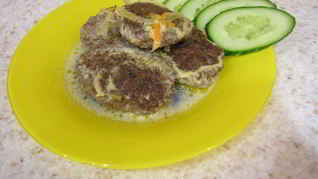 Печеночные оладьи