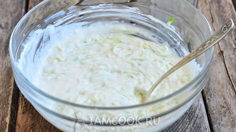 постные оладьи из кабачков