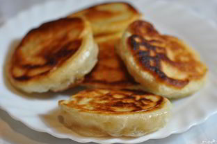 Постные оладьи на дрожжах