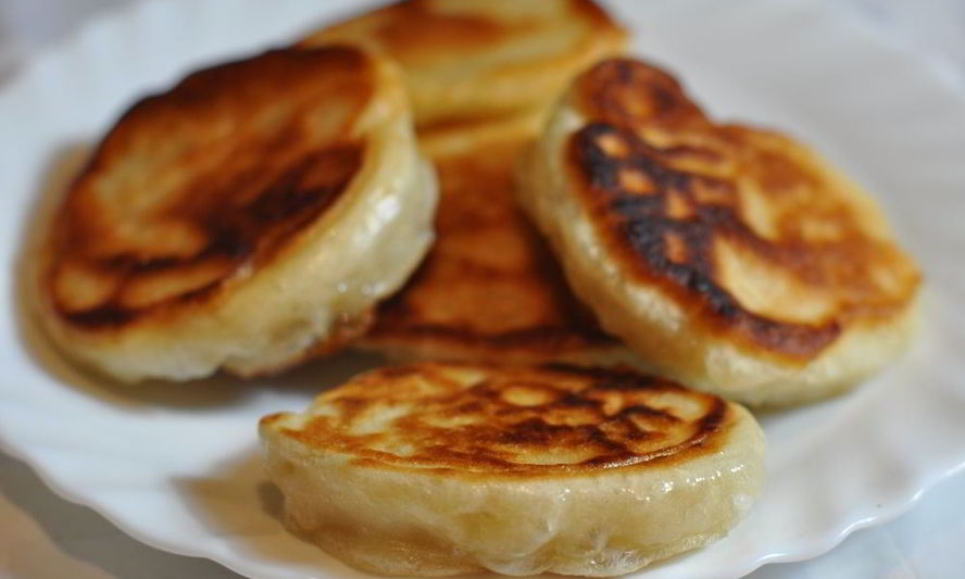 Рецепт постных оладий на дрожжах