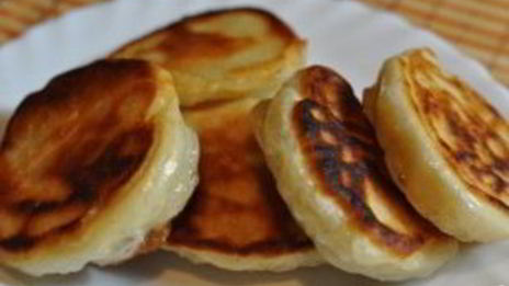 постные оладьи на дрожжах